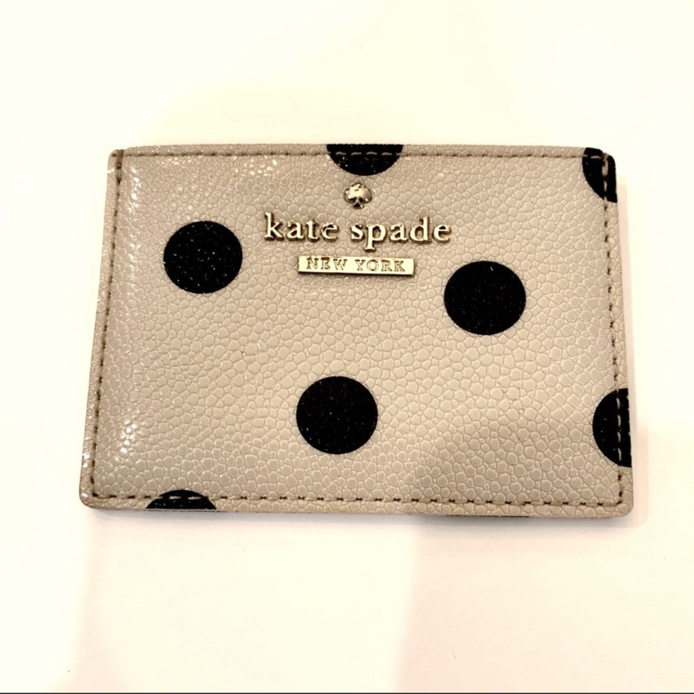 Kate Spade New York Polka Dot Card Holder